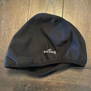 4ucycling black cycling/water cap
